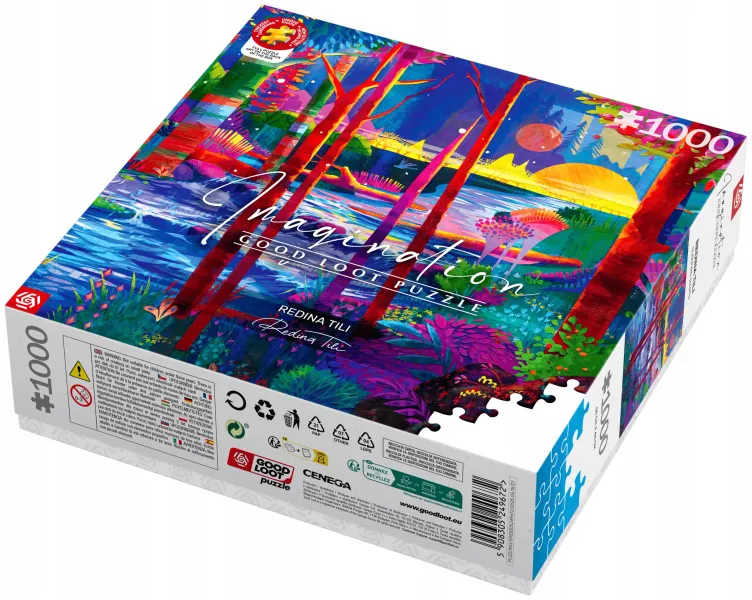 Puzzle 1000 elementów. Imagination. Redina Tili, Sleeping Giants zdjęcie 5