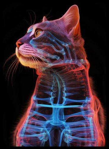 Plakat 40x55cm Anatomia Kota na Arena.pl