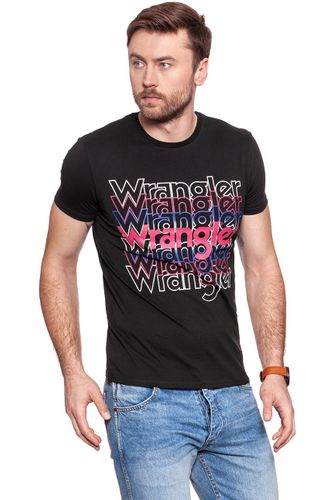 WRANGLER WRANGLER TEE JET SET W7B69FKOJ S na Arena.pl
