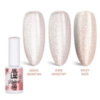 Lakier hybrydowy LED/UV Gel Polish Nudes N19 Star Glitter AlleLac 6g