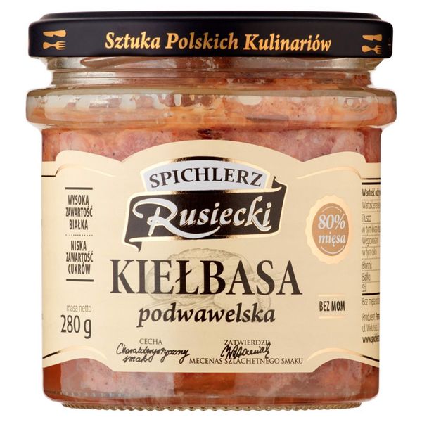 Spichlerz Rusiecki Kiełbasa podwawelska 280 g zdjęcie 1