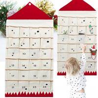 KALENDARZ ADWENTOWY DLA CHŁOPCA DIY ŚWIĄTECZNY WISZĄCY PREZENTY ZESTAW XXL