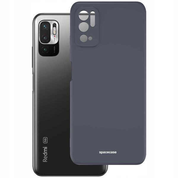Spacecase Silicone Case Poco M3 Pro/ Note 10 5G Black zdjęcie 2