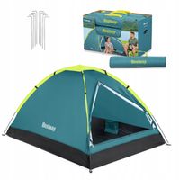 NAMIOT DWUOSOBOWY TURYSTYCZNY KEMPINGOWY Z TORBĄ 205x145cm BESTWAY 68084