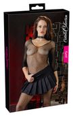 pleated mini skirt l