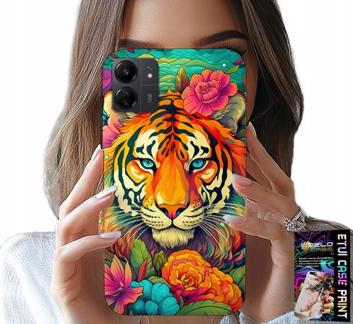 ETUI DO XIAOMI REDMI 13C 4G - ZWIERZĘCE WZORY TYGRYS TYGRYSEK CASE na Arena.pl