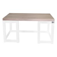 Ławka loft laminowana MORISA metal industrialny