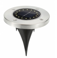 Disk light lampki solarne gruntowe ogrodowe led