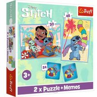 Puzzle + Memo Lilo i Stitch 3+ Trefl