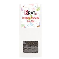 AROMATYCZNA Herbata liściasta Pu Erh 50g WYRAZISTY SMAK NATURALNA BEZ DODATKÓW