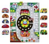 ND19_KA10665 Mata z samochodzikami miasto 9 samochodzików