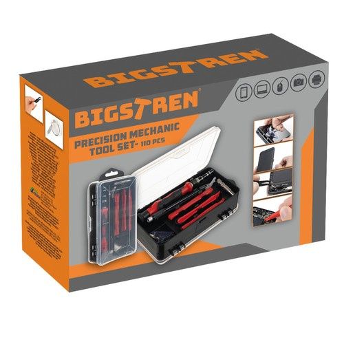 Zestaw narzędzi do mechaniki precyzyjnej 110 szt zdjęcie 2