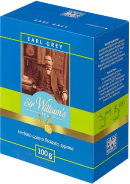 SIR WILLIAMS 100g Earl Grey Liść zdjęcie 1