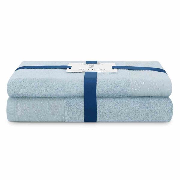 TOWEL/AH/ALLIUM/BLUE/SET50x90+70x130 zdjęcie 1