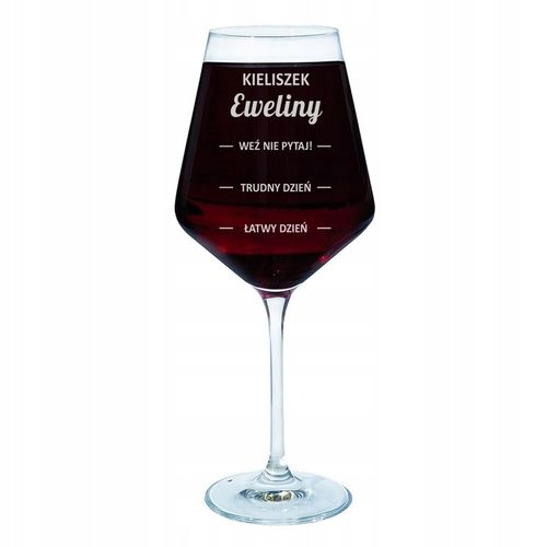 KIELISZEK DO WINA Z GRAWEREM prezent dla przyjaciółki żony urodziny 18-99 na Arena.pl