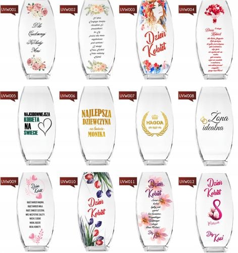 Wazon z nadrukiem UV podziękowanie dla pracownika na Arena.pl