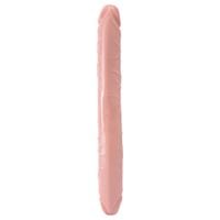 elastyczny penis dildo podwójna penetracja 34cm