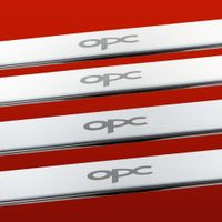 Listwa progowa OPEL/VAUXHALL ZAFIRA A OPC Stal nierdzewna 304 połysk 4szt