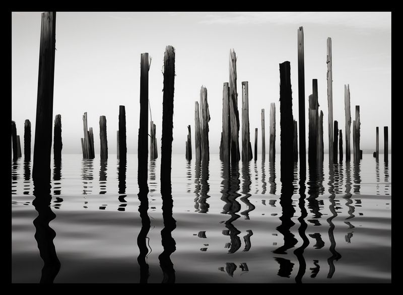 Plakat 35x25cm Refleksje Nad Wodą zdjęcie 2