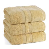 Ręcznik Porto 06 30X50 cm musztardowy bawełna 500 g/m² frotte