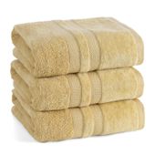 Ręcznik Porto 06 30X50 cm musztardowy bawełna 500 g/m² frotte