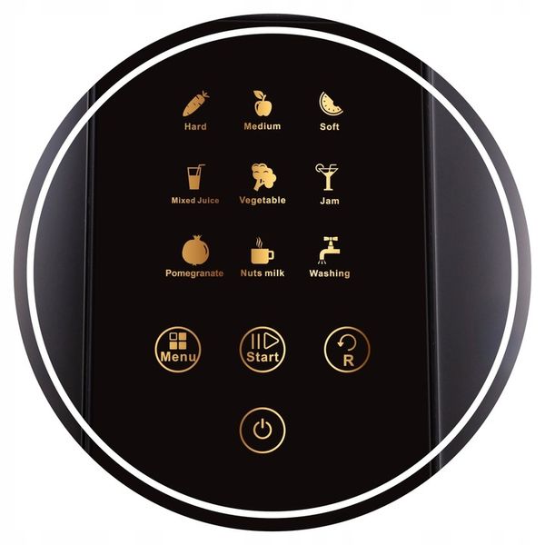 WYCISKARKA WOLNOOBROTOWA DO SOKÓW JAKOŚĆ PREMIUM! CYFROWY PANEL DOTYKOWY! zdjęcie 9