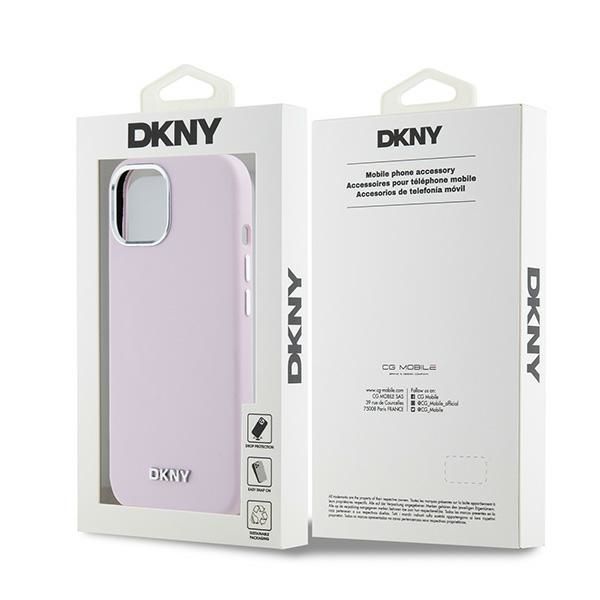 Etui DKNY do iPhone 15, iPhone 14, iPhone 13, Różowy, MagSafe zdjęcie 8