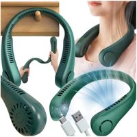 Wentylator wiatrak na szyję mini chłodzący przenośny klimatyzator sportowy