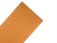 TAPICERKA DRZWIOWA OBICIE NA DRZWI ELIPSA PIKOWANA ORANGE EKOSKÓRA 95x205cm