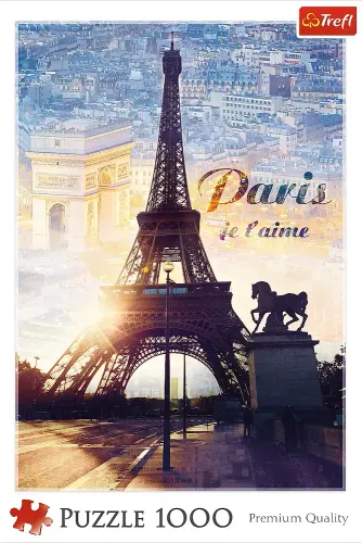 Puzzle 1000 elementów. Paryż o świcie na Arena.pl