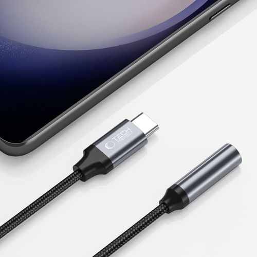 tech-protect ultraboost adapter type-c to mini jack 3.5mm black na Arena.pl