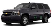 Chevy Tahoe 2007-2013 - Listwy chrom boczne drzwi chromowane ochronne
