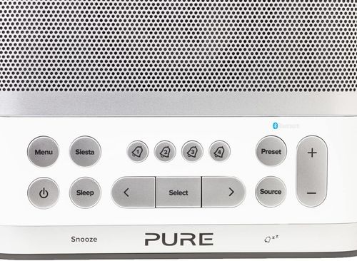 Radiobudzik Pure Siesta S6 FM Bluetooth USB DAB+ Biały na Arena.pl