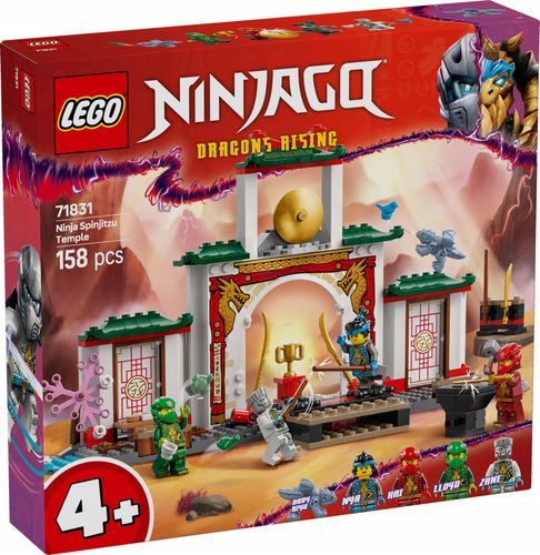 71831 - lego ninjago - świątynia spinjitzu ninja na Arena.pl
