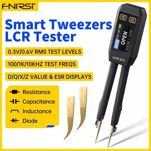FNIRSI LCR-ST1 Mini Smart Tweezer, Miernik pęsetowy tester FNIRSI na Arena.pl