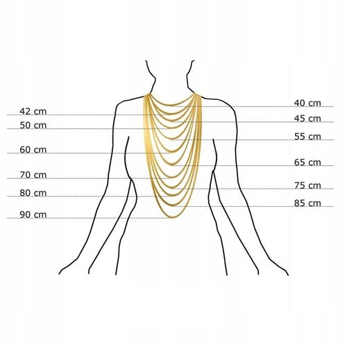 SREBRNY ŁAŃCUSZEK BISMARK 50cm/3mm pr 925 PREZENT na Arena.pl