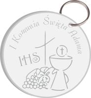 BRELOK ZAWIESZKA pamiątka prezent dla gości komuni