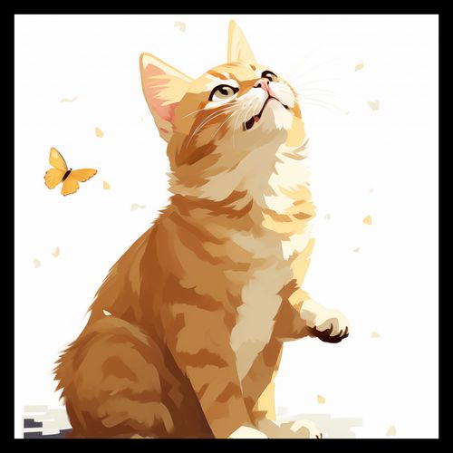 Plakat 30x30cm Motyle i Marzenia na Arena.pl