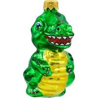 Bombka choinkowa szklana: Tyranozaur