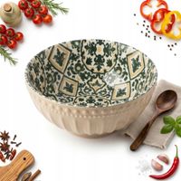 MISKA CERAMICZNA SALATERKA 20 CM MISKA DO SAŁATEK DO SERWOWANIA DAŃ Ø20 CM