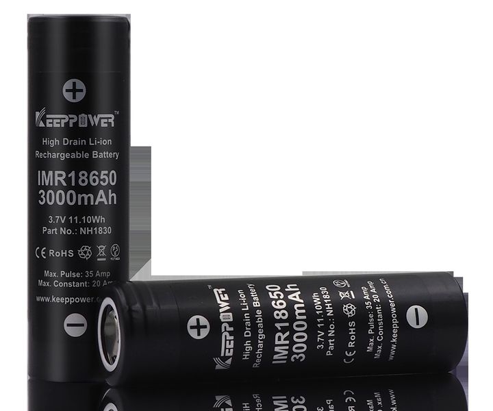 KP IMR18650 3000mAh Li-ION zdjęcie 1