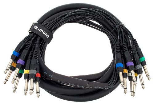 Kabel wieloparowy multicore audio 8x Jack 6,3 mm 3 m the sssnake MPP8030 na Arena.pl
