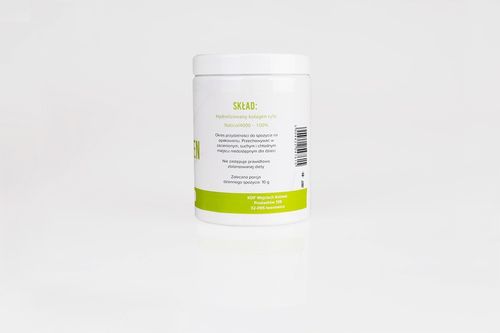 Kolagen rybi BetterMe czysty 500g + przepis na Arena.pl