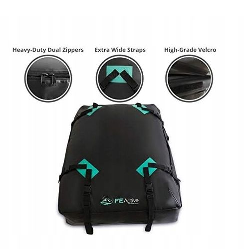 BAGAŻNIK DACHOWY SAMOCHODOWY TORBA WODOODPORNA 424 L na Arena.pl