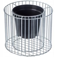 DONICA OGRODOWA GABIONOWA ZE STALI 39CM OCYNKOWANA