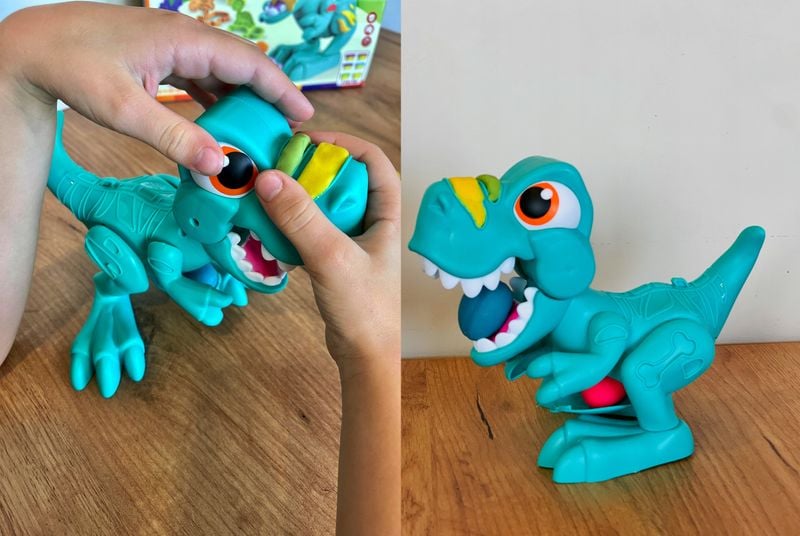NAKARM DINOZAURA CIASTOLINA NR:8571 zdjęcie 11