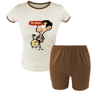 Krótka Piżama dziecięca Jaś Fasola - Mr.Bean