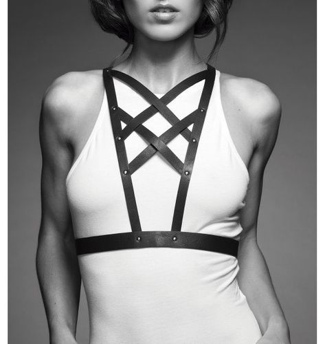 Bijoux Indiscrets - MAZE Net Cleavage Harness Black na Arena.pl