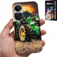 ETUI DO OPPO RENO10 PRO 5G - TRAKTOR CIĄGNIK ROLNICZY FARMA + FOLIA