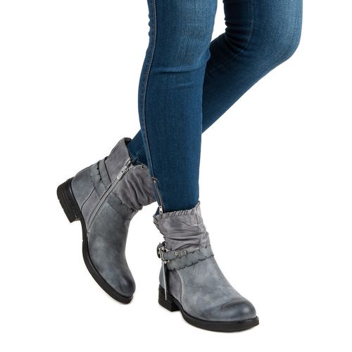 Szare botki workery r.38 na Arena.pl